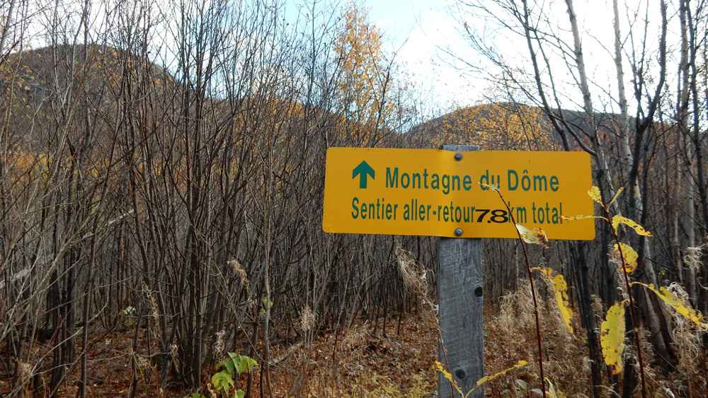 Photo représentant Sentier du Mont du Dôme.